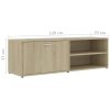 Bookham TV Cabinet 120x34x37 cm Engineered Wood – Sonoma oak