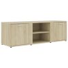 Cramlington TV Cabinet 120x34x37 cm Engineered Wood – Sonoma oak