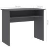 Desk 90x50x74 cm Engineered Wood – Grey