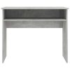 Desk 90x50x74 cm Engineered Wood – Concrete Grey
