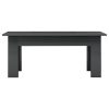 Coffee Table 100x60x42 cm Engineered Wood – High Gloss Grey