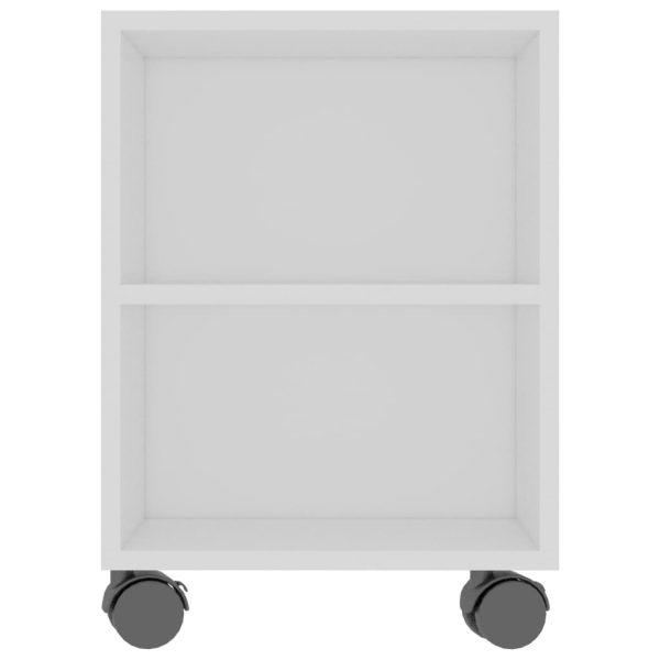 Wenatchee TV Cabinet 120x35x48 cm Engineered Wood – White