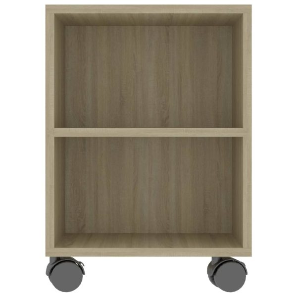 Wenatchee TV Cabinet 120x35x48 cm Engineered Wood – Sonoma oak
