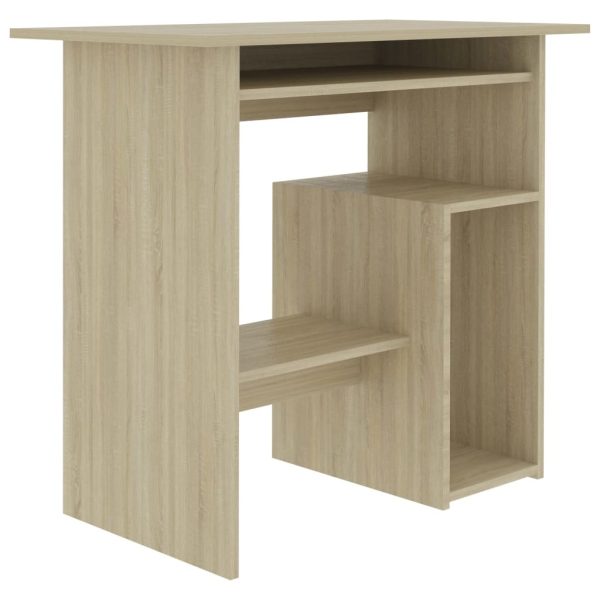 Desk 80x45x74 cm Engineered Wood – Sonoma oak