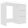 Desk 90x45x76 cm Engineered Wood – White