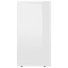 Sideboard 120x36x69 cm Engineered Wood – High Gloss White