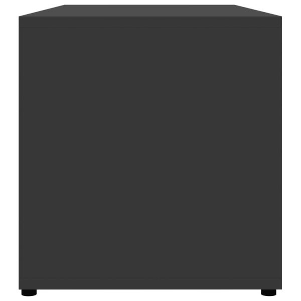 Hopkins TV Cabinet 80x34x36 cm Engineered Wood – Grey