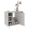 Bathroom Cabinet 60x32x53.5 cm Engineered Wood – Concrete Grey