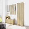 Hallway Wardrobe 55x25x189 cm Engineered Wood – Sonoma oak