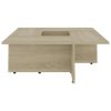 Coffee Table 79.5×79.5×30 cm Engineered Wood – Sonoma oak