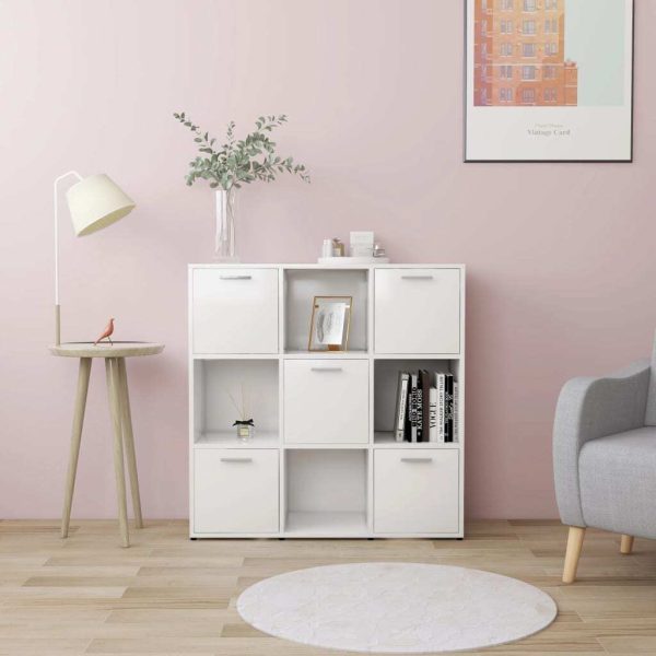Book Cabinet 90x30x90 cm Engineered Wood