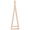 Clothes Rack 100x45x150 cm Solid Pine Wood – Brown