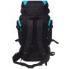 Hiking Backpack XXL 75 L Black and Blue
