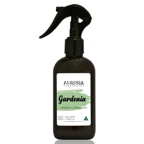 Aurora Gardenia Room Spray and Car Spray Australian Made 250ml 3 Pack