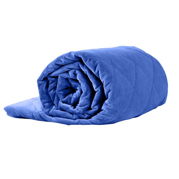 11KG Adults Size Anti Anxiety Weighted Blanket Gravity Blankets Blue