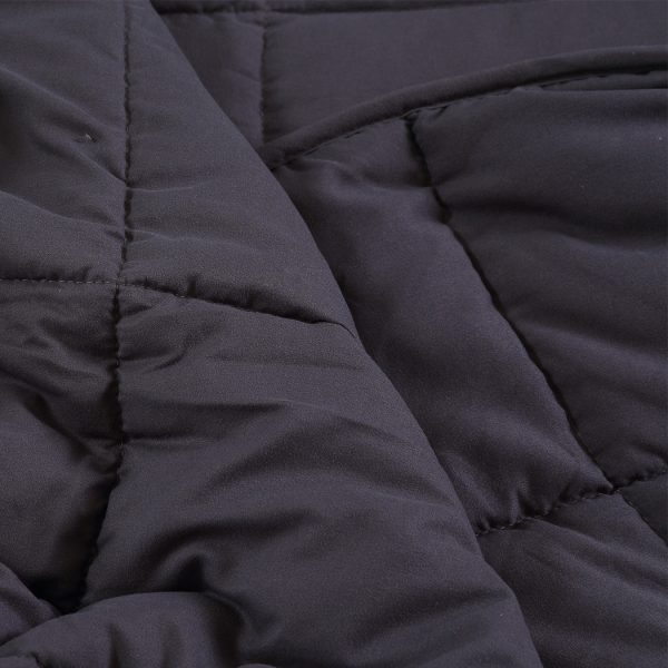 9KG Weighted Blanket Promote Deep Sleep Anti Anxiety Double Dark Grey