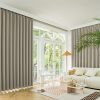 2XBlockout Curtains Chenille Blackout Draperies Eyelet Day 240×250 Coffee