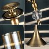 37cm Glass Candle Holder Candle Stand Glass Metal with Candle
