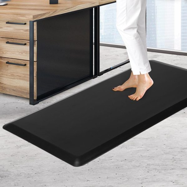 Anti Fatigue Mat Standing Desk Rug Kitchen Home Office Foam Black 51×99