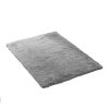 Designer Soft Shag Shaggy Floor Confetti Rug Carpet Home Decor 80x120cm Grey