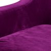 Sofa Cover Couch High Stretch Super Soft Plush Protector Slipcover 4 Seater Wine