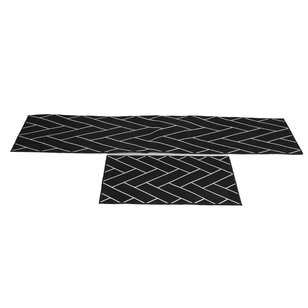 2x Kitchen Mat Floor Rugs Area Carpet Non-Slip Door Mat