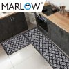 2x Kitchen Mat Floor Rugs Area Carpet Non-Slip Door Mat 45x180cm /45x75cm