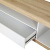 TV Cabinet Entertainment Unit Stand Storage Drawer Shelf 180cm White Wood