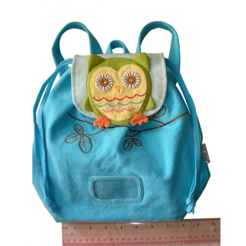 Owl Swim Bag Pinic Bag – Light Blue
