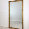 French Provincial Ornate Mirror – 100×190 cm, Gold