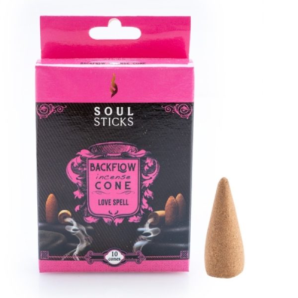 Soul Sticks Backflow Incense Cone – Set of 10 – Patchouli