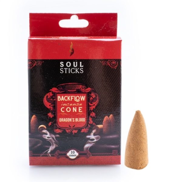 Soul Sticks Backflow Incense Cone – Set of 10 – Patchouli