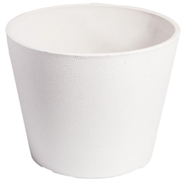 Garden Pot 25cm – Red and White