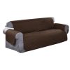 Sofa Cover Couch Lounge Protector Quilted Slipcovers Waterproof Ginger 335cm x 218cm