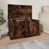 Storage Box Engineered Wood – 50x30x28 cm, White