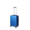 20″ Luggage Suitcase Trolley Travel Packing Lock Hard Shell Blue