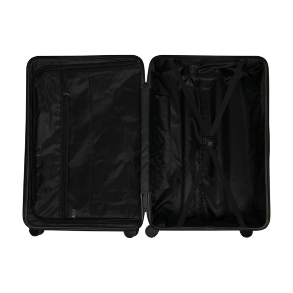 Luggage Suitcase Trolley Set Travel Lightweight 2pc 14″+20″ Black