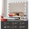 Makeup Mirror with Light LED Hollywood Vanity Dimmable Wall Mirrors – With Frame
