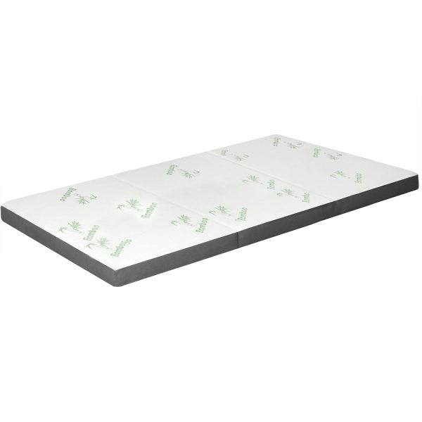 Folding Mattress Foldable Foam Bed Camping Floor Mat Cushion Pad Double
