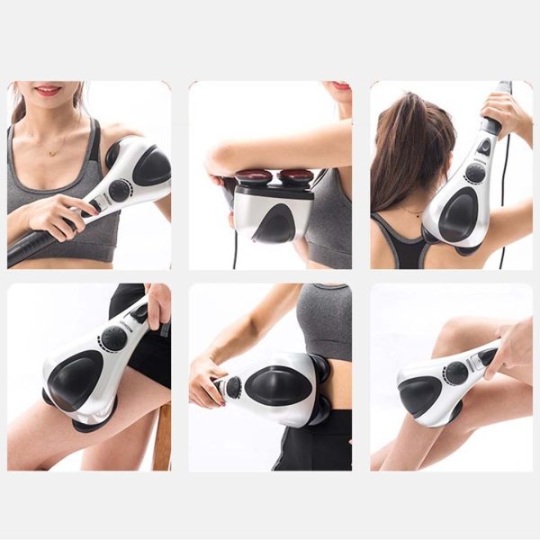 2X Deluxe Handheld Percussion Soothing Body Massager