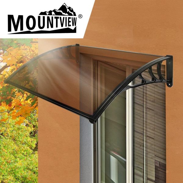 Window Door Awning Canopy Outdoor Patio Sun Shield Rain Cover 1 X 1.2M