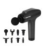 Massage Gun Deep Tissue Percussion 8 Heads Muscle Vibrating Relaxing LCD