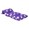 Foldable Mattress Kids Pillow Bed Cushion Sofa Chair Lazy Couch Purple L