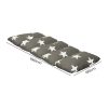Foldable Mattress Kids Pillow Bed Cushion Sofa Chair Lazy Couch Grey M