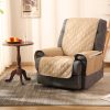 Recliner Sofa Slipcover Protector Mat Massage Chair Waterproof M Beige