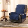Recliner Sofa Slipcover Protector Mat Massage Chair Waterproof M Navy