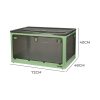 Storage Box Plastic Stackable Container Clothes Wardrobe Organiser 5 Side Open