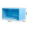 Sneaker Display Case Shoe Storage Box Magnetic Stackable Breathable 6x