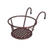 1x Flower Holder Plant Stand Hanging Pot Basket Plant Garden Wall Storage