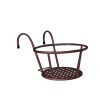 1x Flower Holder Plant Stand Hanging Pot Basket Plant Garden Wall Storage